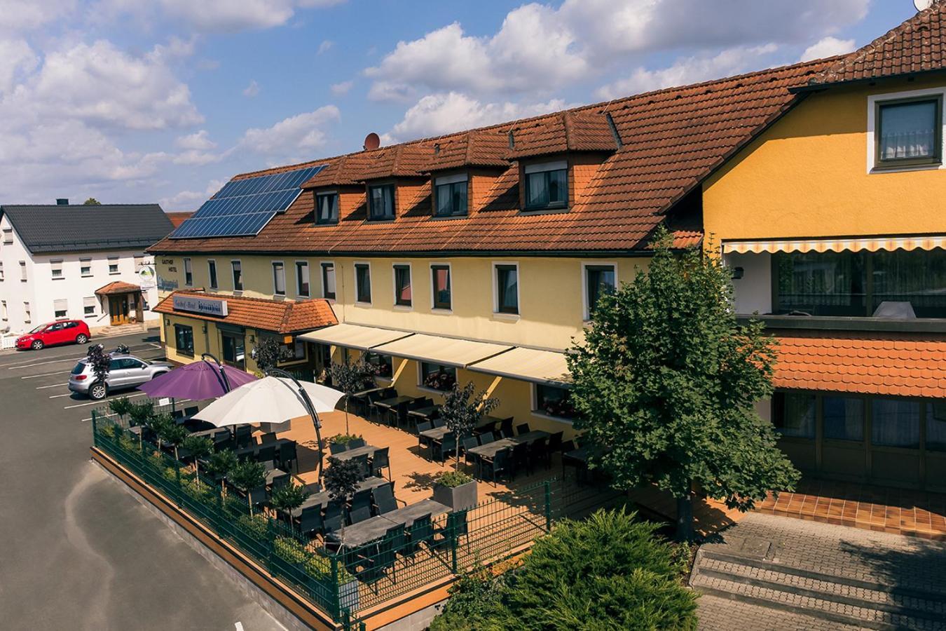 Hotel Spitzenpfeil Michelau in Oberfranken Buitenkant foto