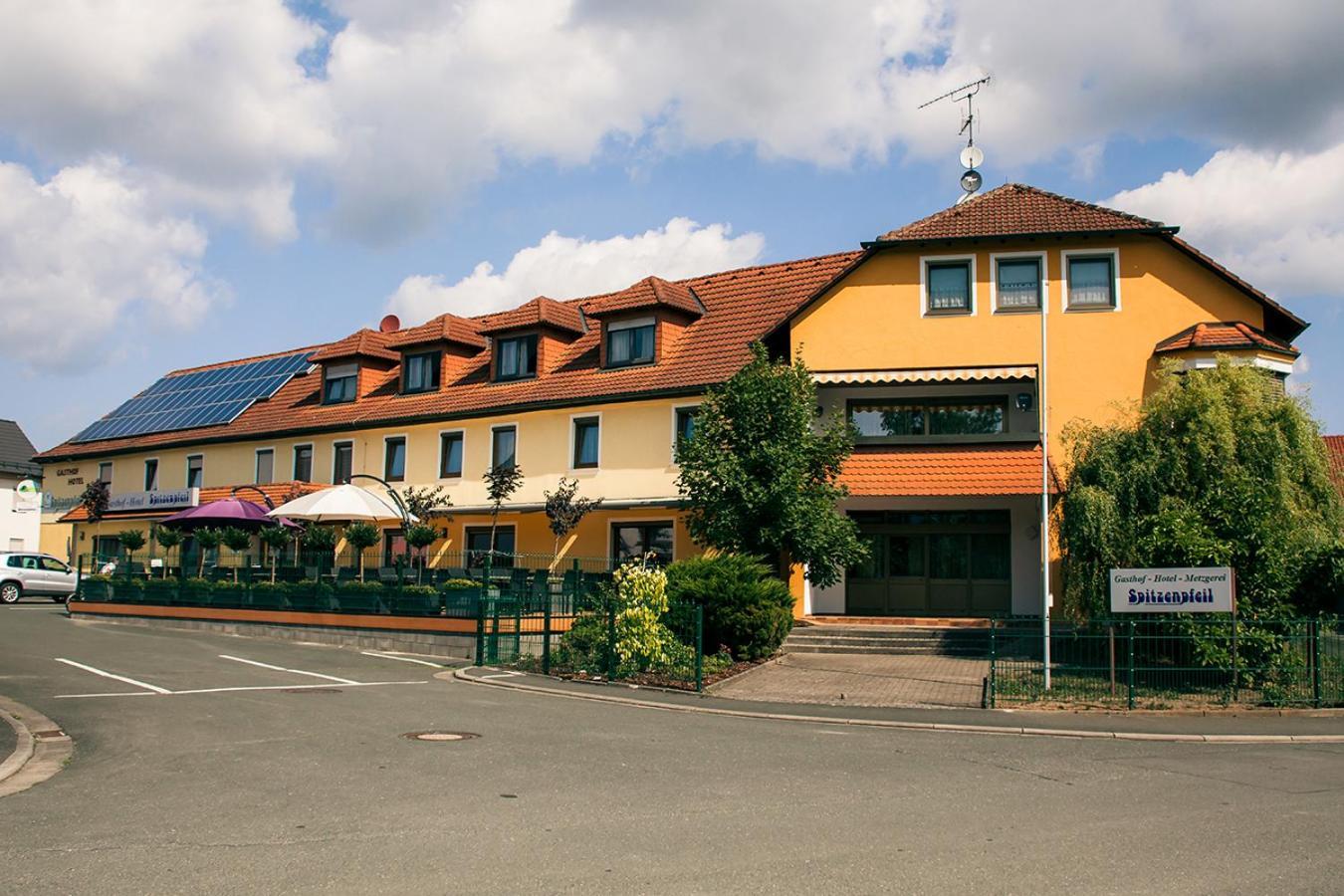 Hotel Spitzenpfeil Michelau in Oberfranken Buitenkant foto