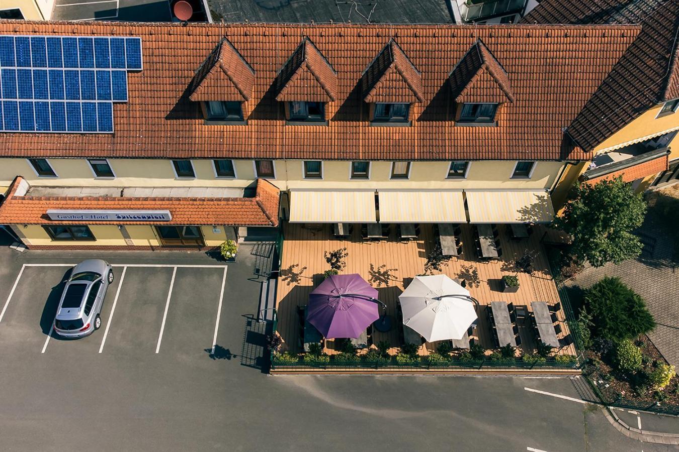 Hotel Spitzenpfeil Michelau in Oberfranken Buitenkant foto