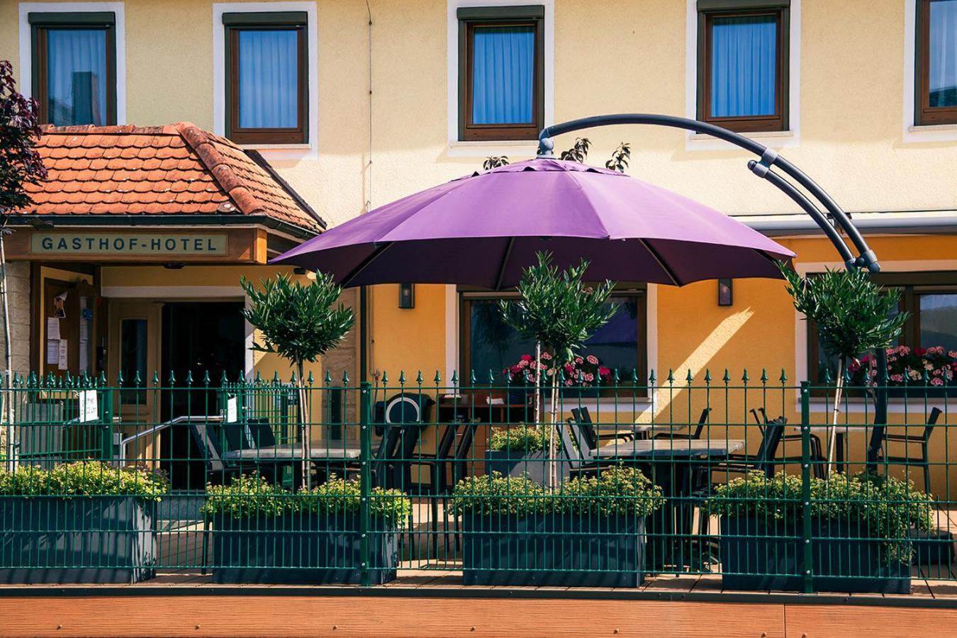 Hotel Spitzenpfeil Michelau in Oberfranken Buitenkant foto