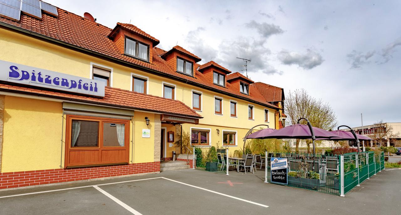 Hotel Spitzenpfeil Michelau in Oberfranken Buitenkant foto